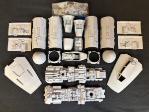Y-Wing 1/24 Star Wars Model (Gold Leader)