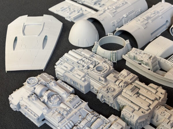 Y-Wing 1/24 Star Wars Model (Gold Leader) - Image 6
