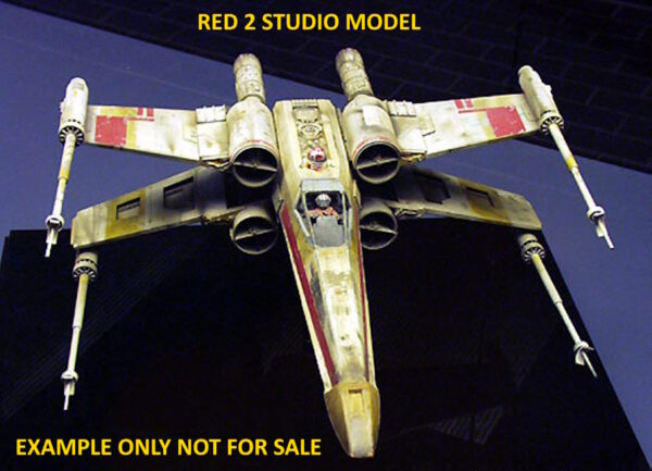Pro Built RED 2 Studio Scale X-Wing #01 of 10
