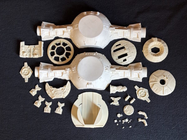 1/24 ANH Imperial TIE Fighter Model Kit (Studio Scale) - Image 3