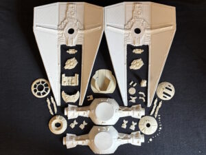 1/24 ROTJ TIE Interceptor Fighter Model Kit (Studio Scale)